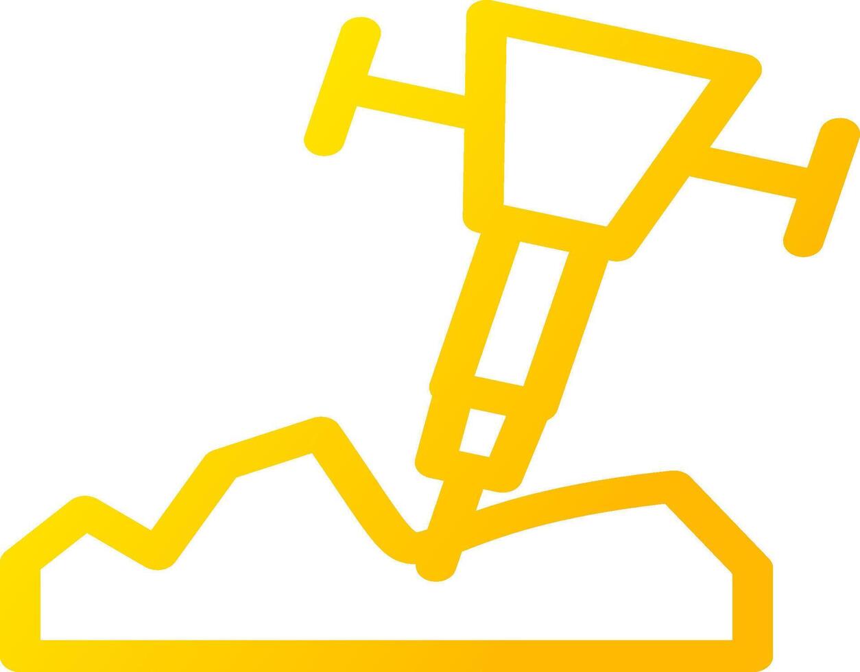 Drill Creative Icon Design vector