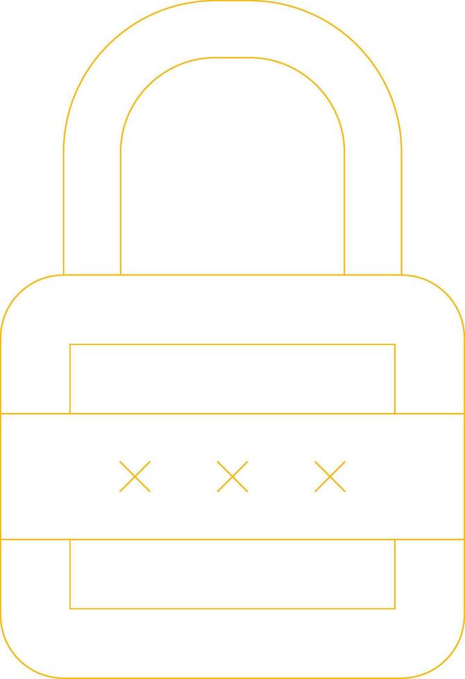 Lock Creative Icon Design vector