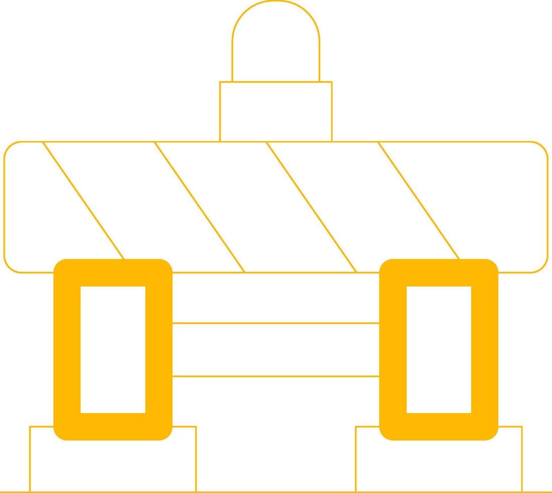 Barrier Creative Icon Design vector