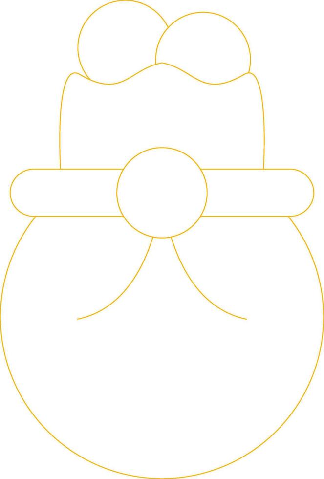 Money Bag Creative Icon Design vector