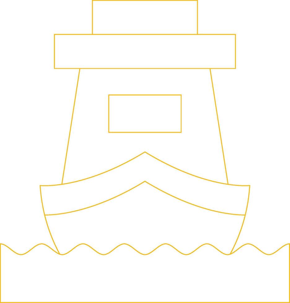 Ship Creative Icon Design vector