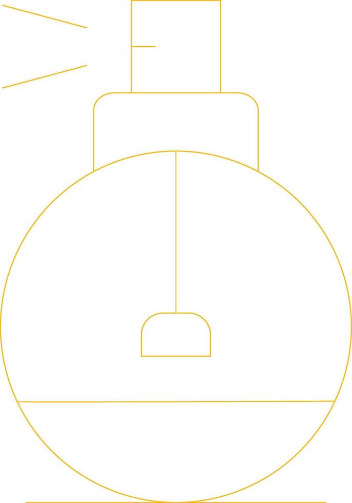 Perfume Creative Icon Design vector