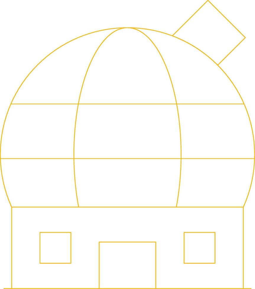 Observatory Creative Icon Design vector