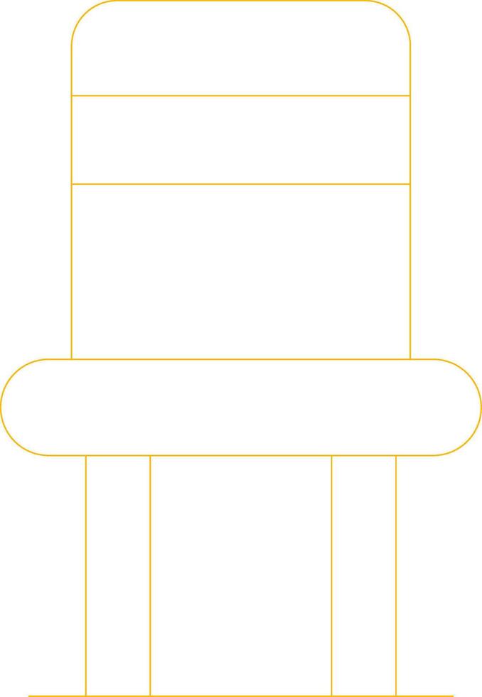 Chair Creative Icon Design vector