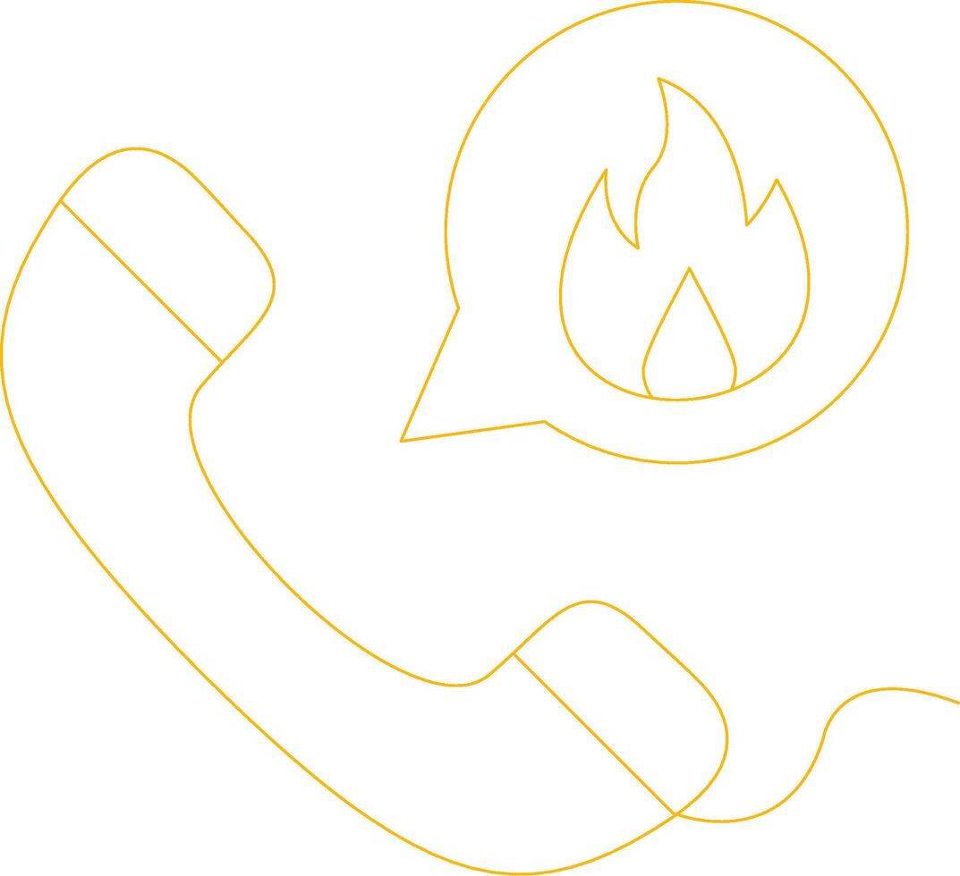 Emergency Call Creative Icon Design vector