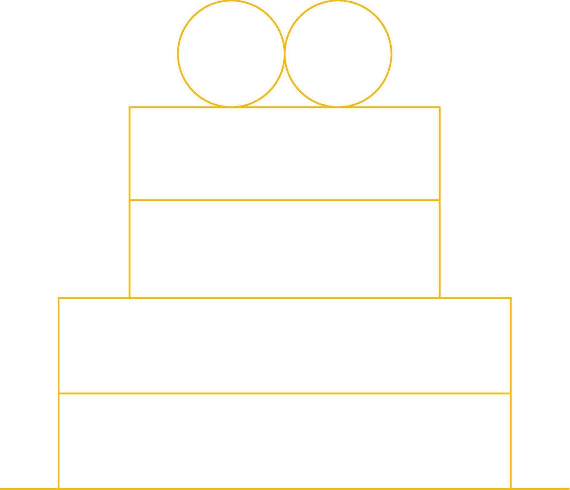 Cake Creative Icon Design vector