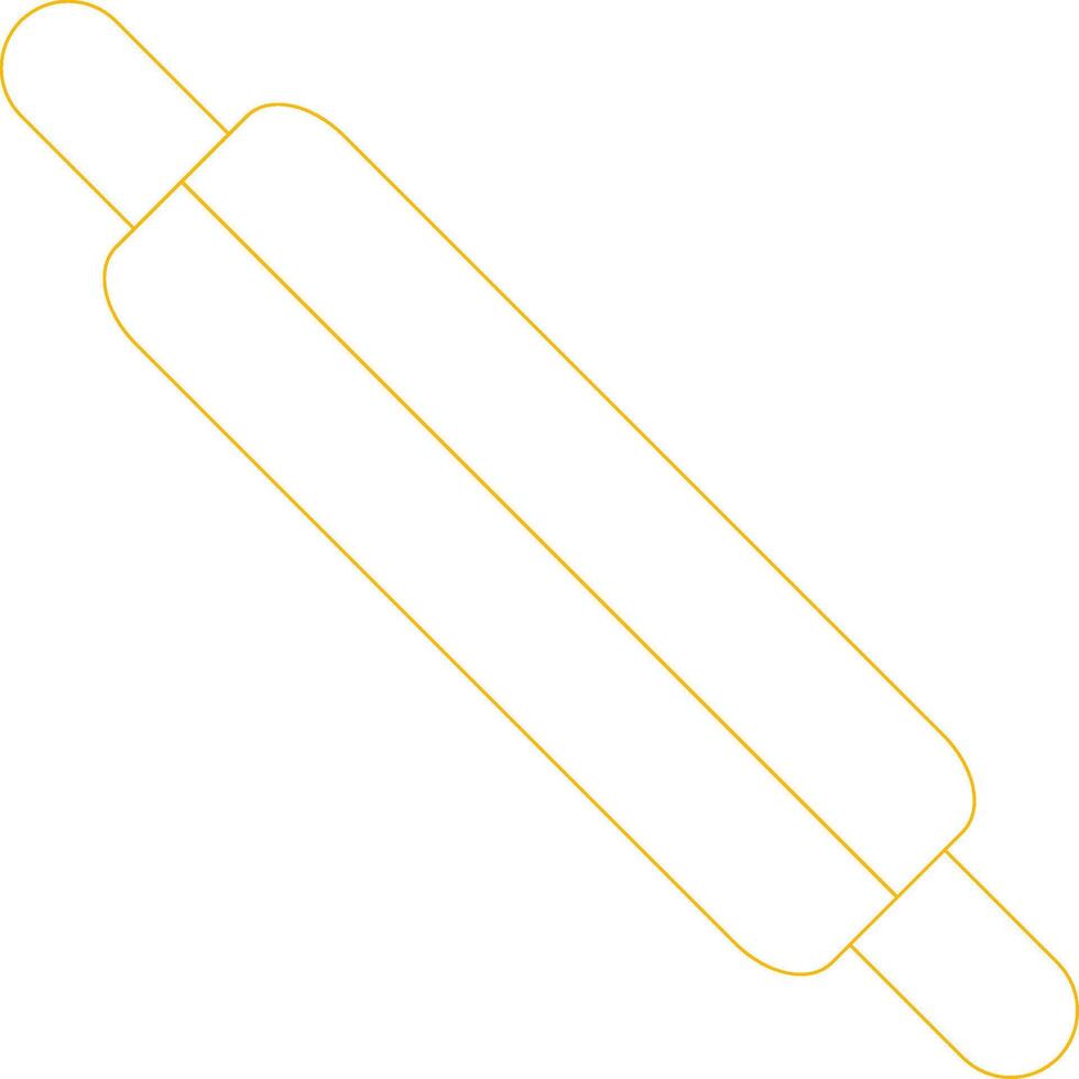 Rolling Pin Creative Icon Design vector