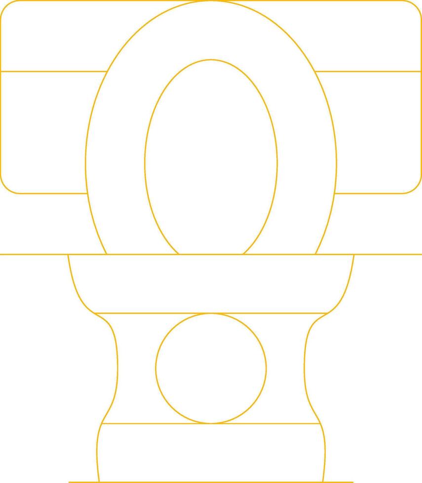 Bathroom Creative Icon Design vector