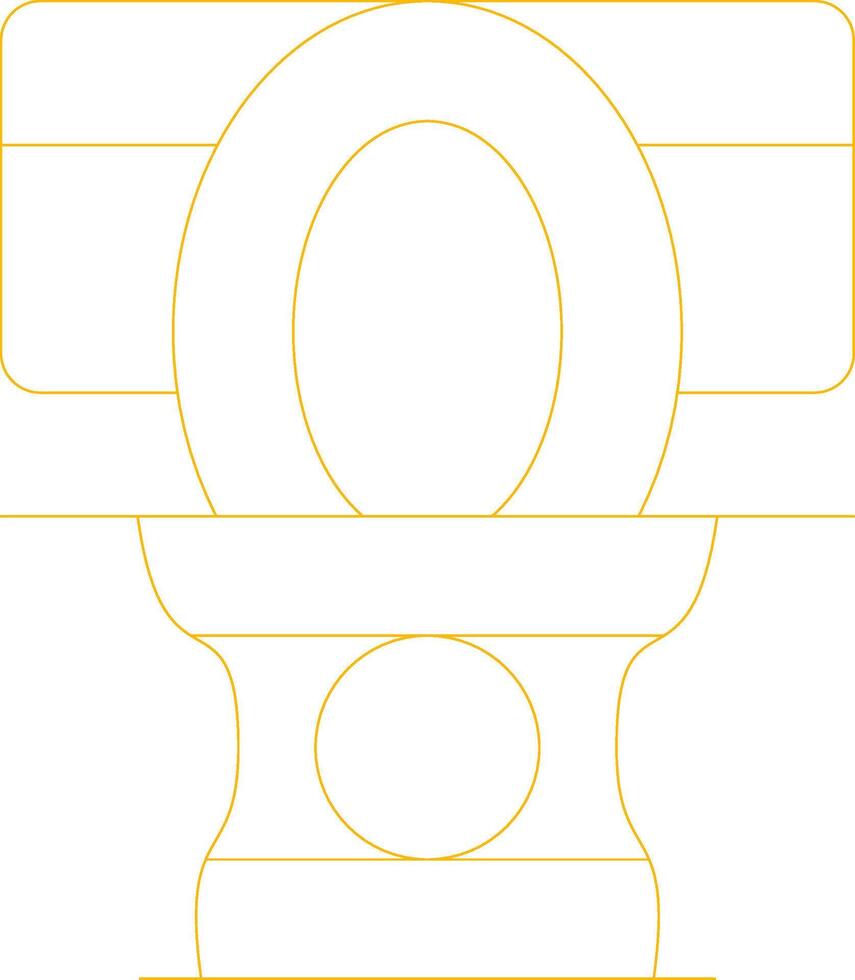 Bathroom Creative Icon Design vector