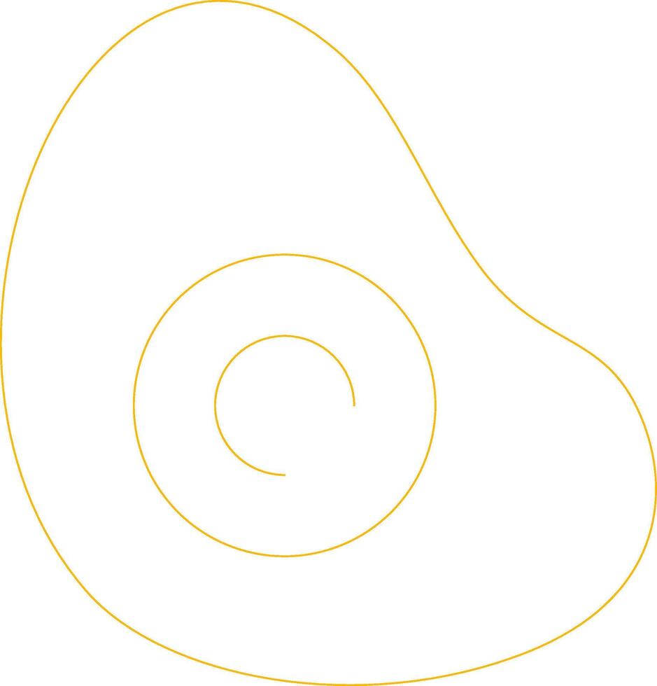 Fried Egg Creative Icon Design vector
