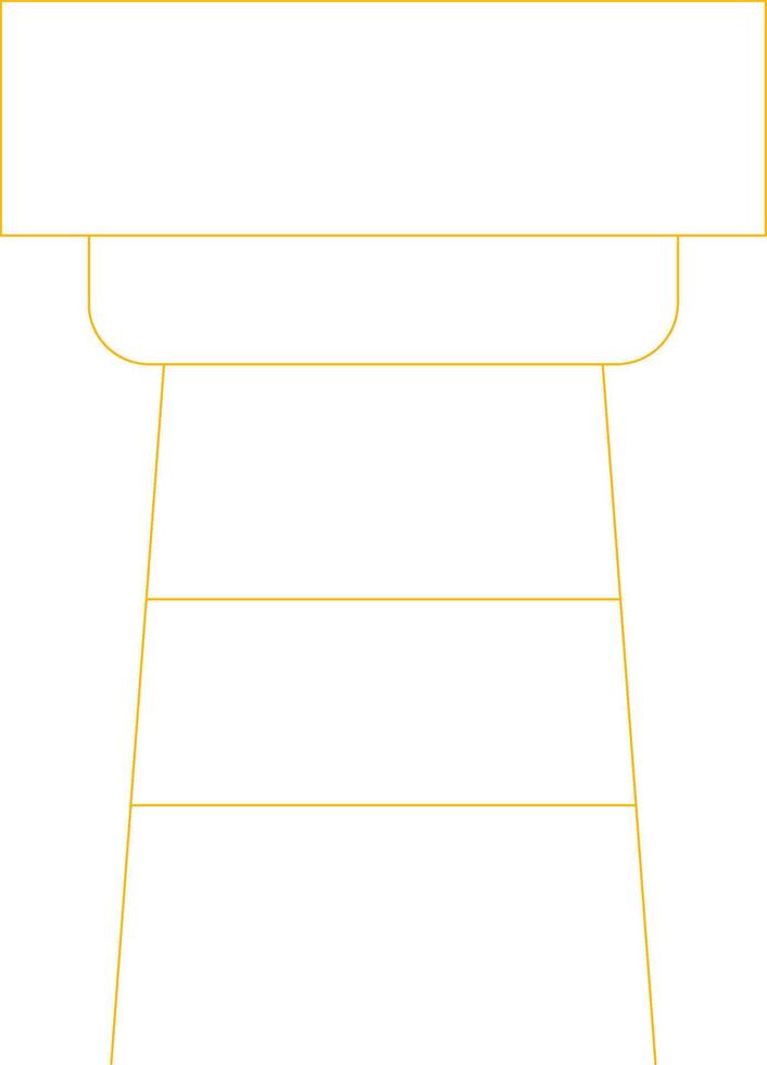 Stool Creative Icon Design vector