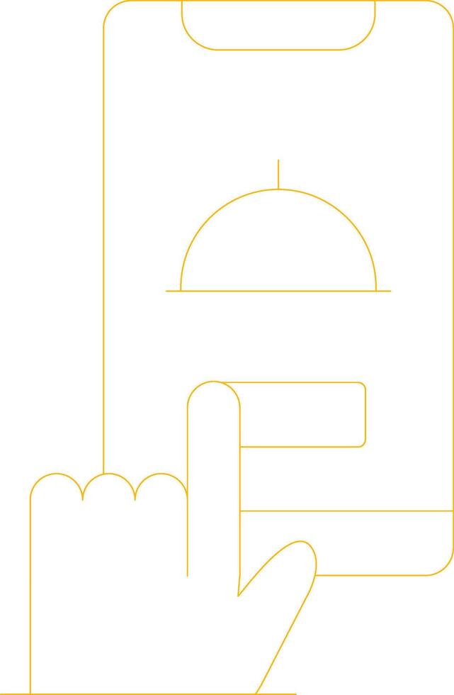 Online Order Creative Icon Design vector