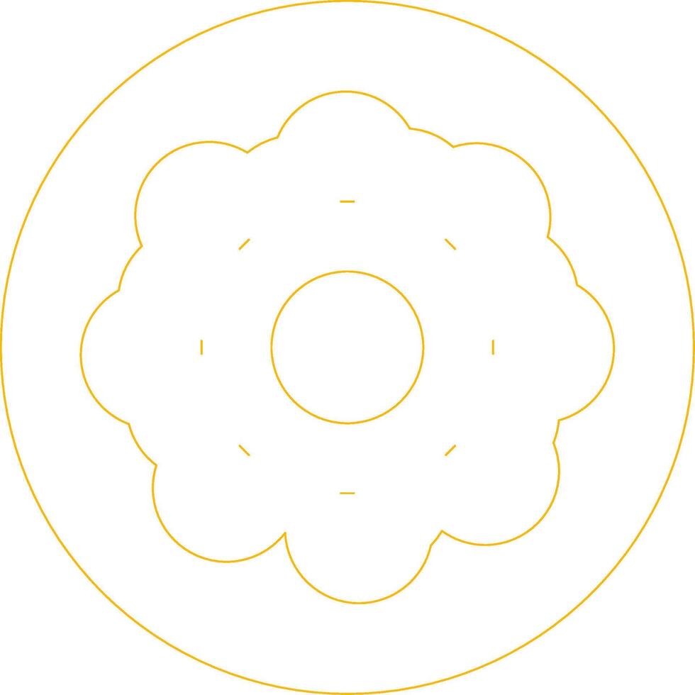 Donut Creative Icon Design vector