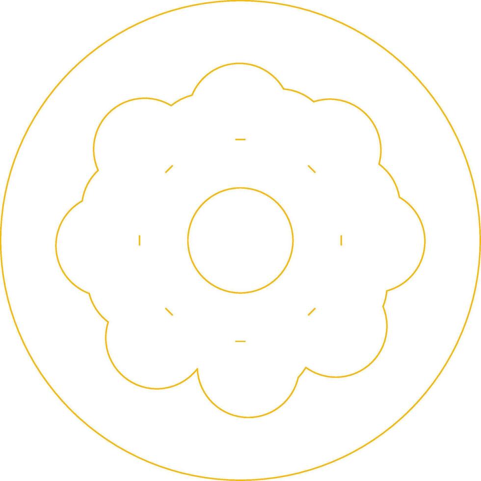 Donut Creative Icon Design vector