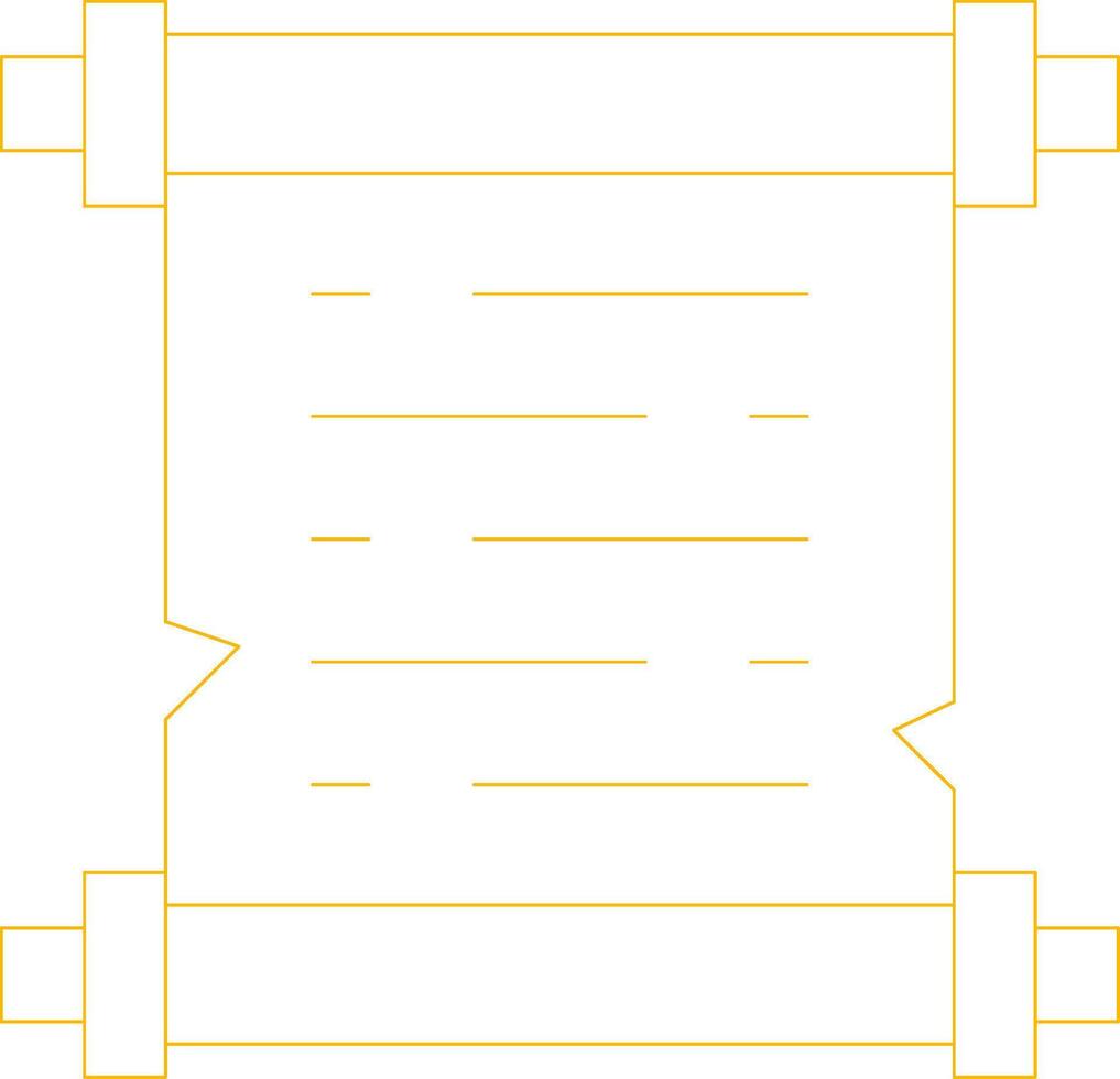 Scroll Creative Icon Design vector