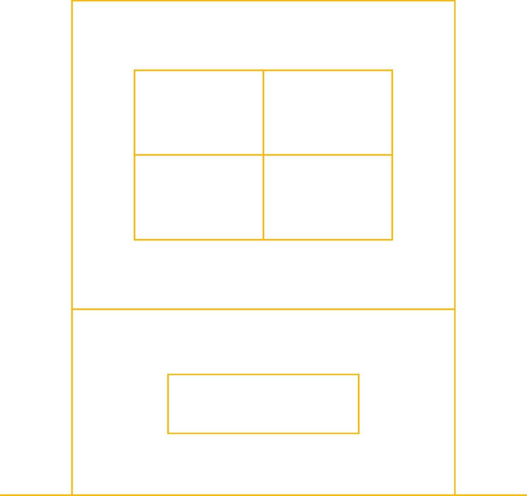 Door Creative Icon Design vector