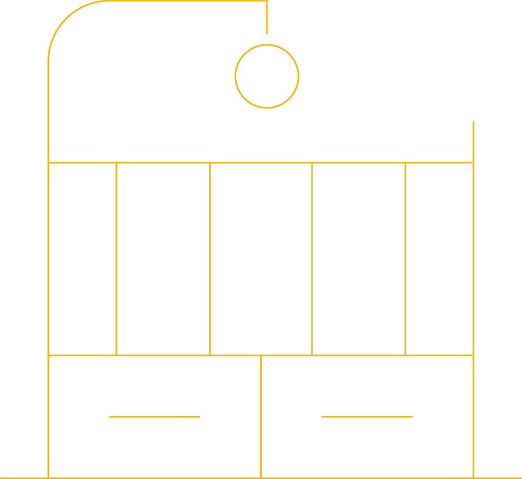 Crib Creative Icon Design vector