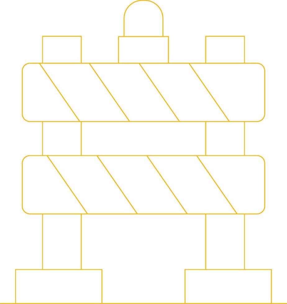 Barrier Creative Icon Design vector