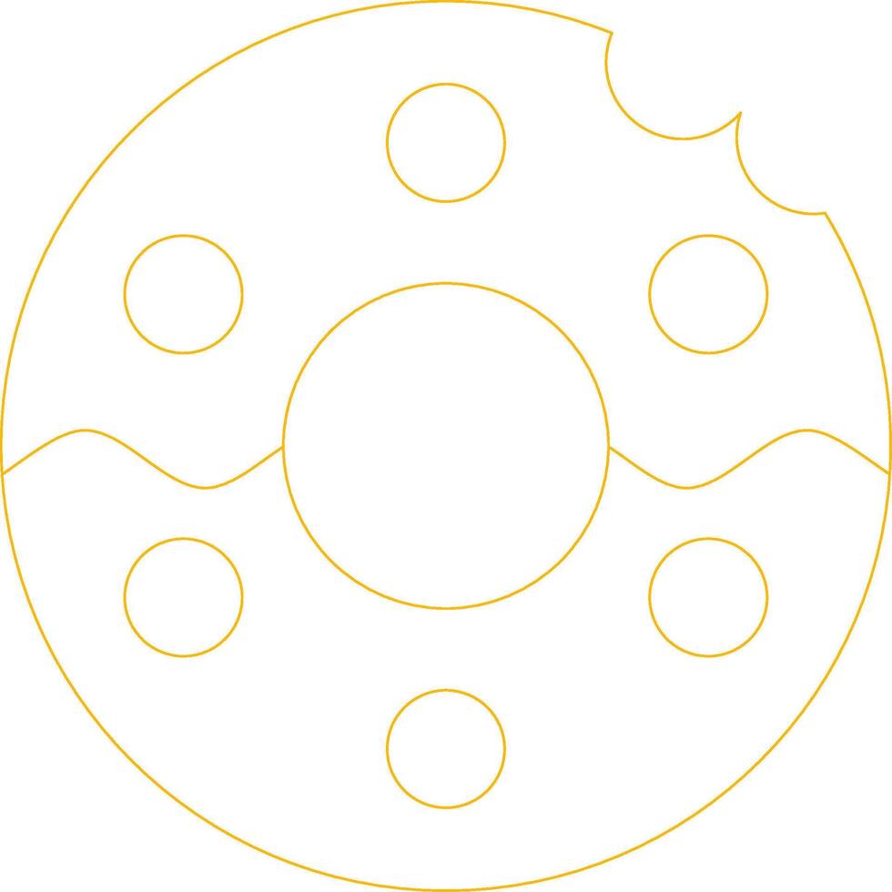 Donut Creative Icon Design vector
