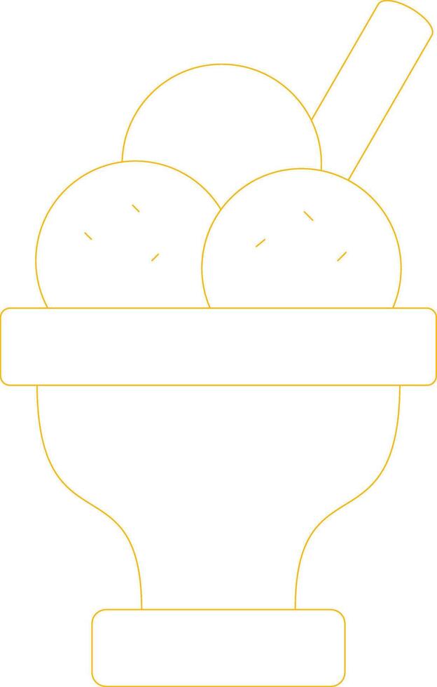 Dessert Creative Icon Design vector