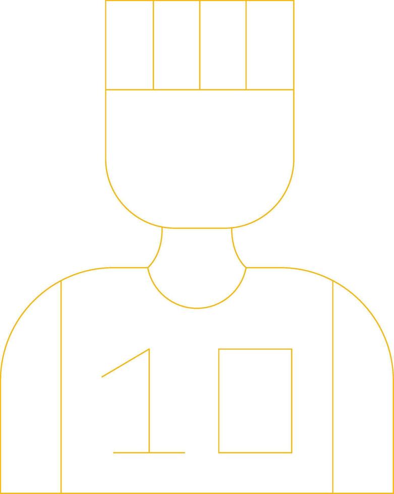 Prisoner Creative Icon Design vector