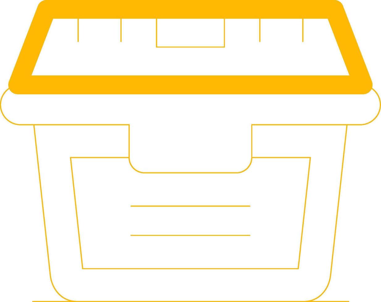 Food Container Creative Icon Design vector