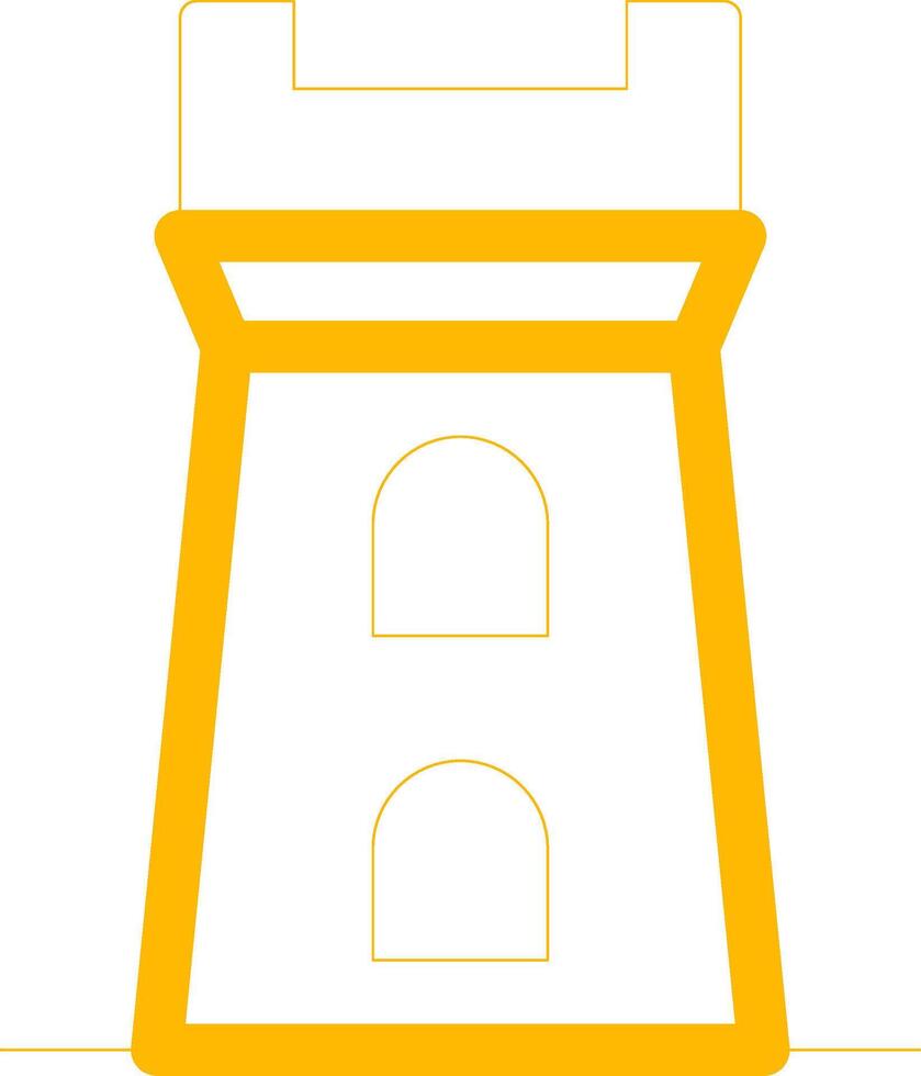 Tower Creative Icon Design vector