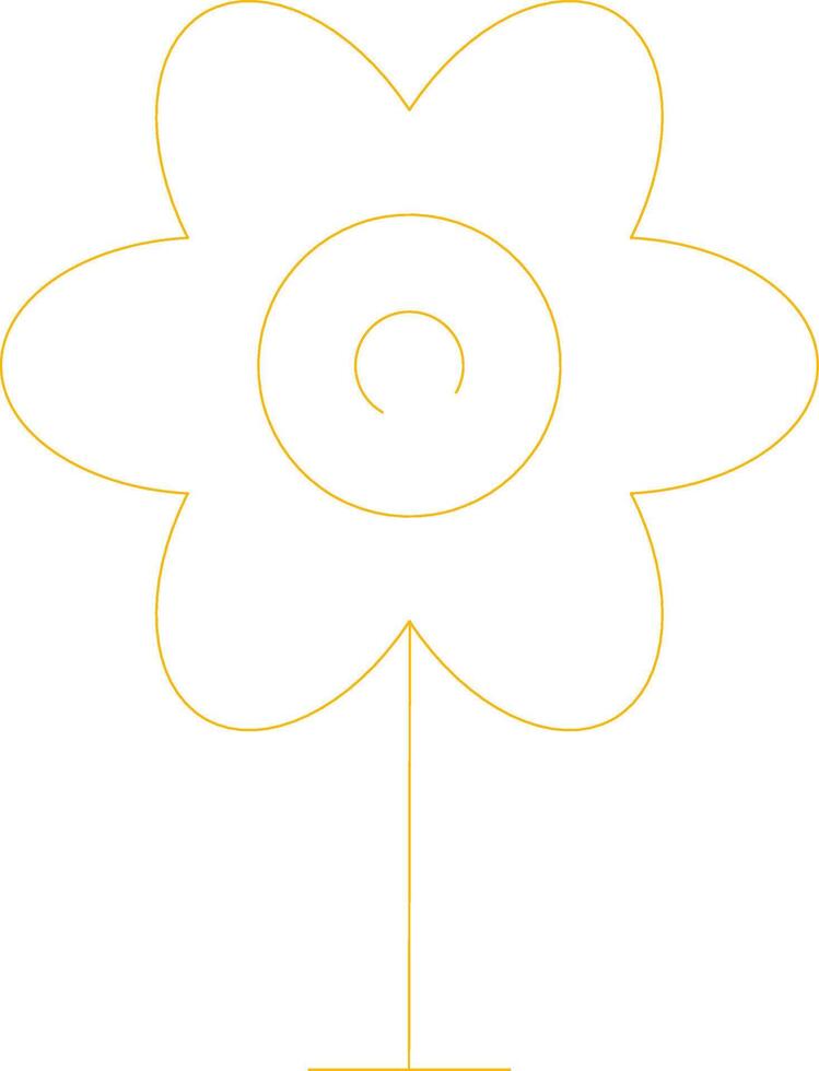 Flower Creative Icon Design vector