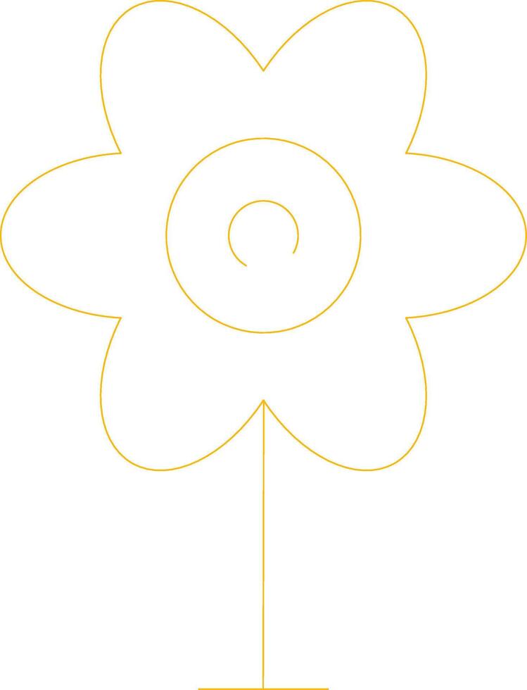 Flower Creative Icon Design vector