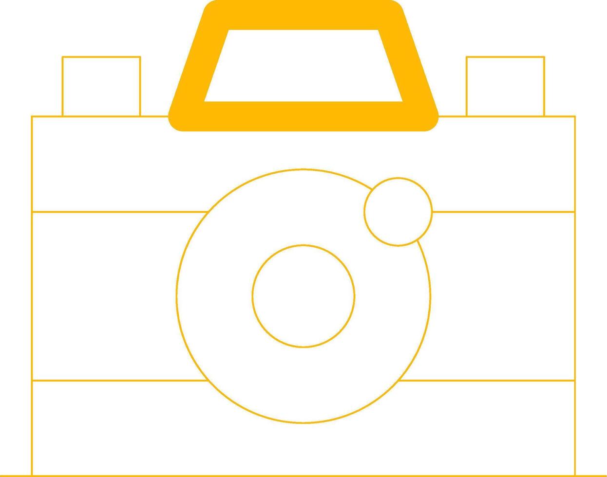 Camera Creative Icon Design vector