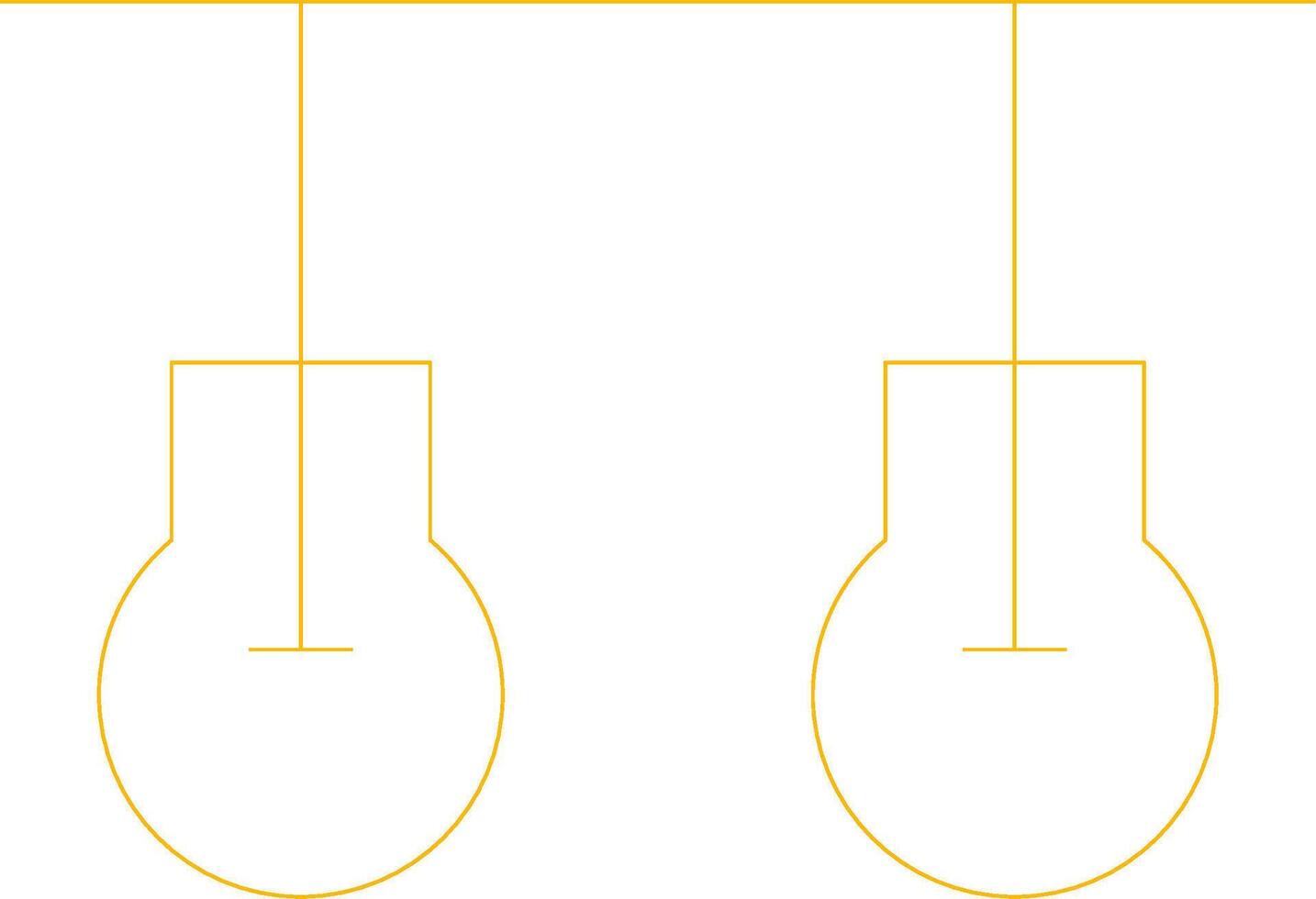 Ceiling Light Creative Icon Design vector