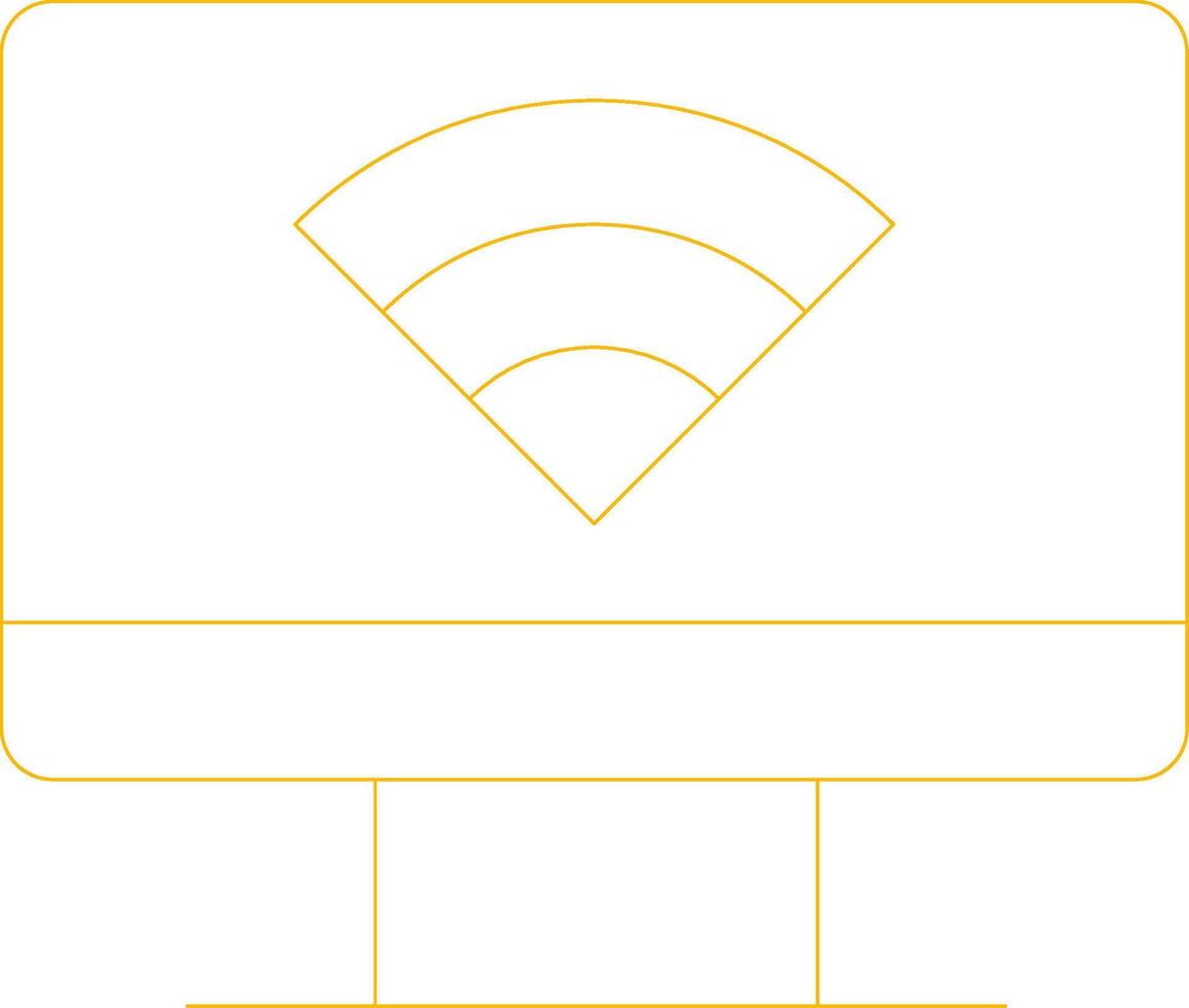 Smart Lcd Creative Icon Design vector