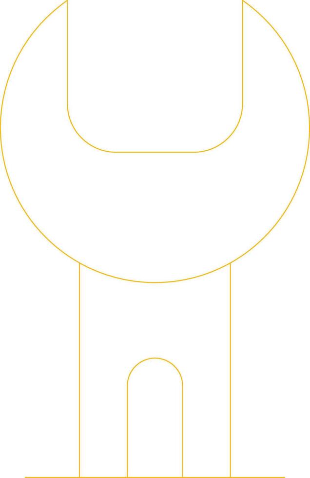 Mechanics Creative Icon Design vector