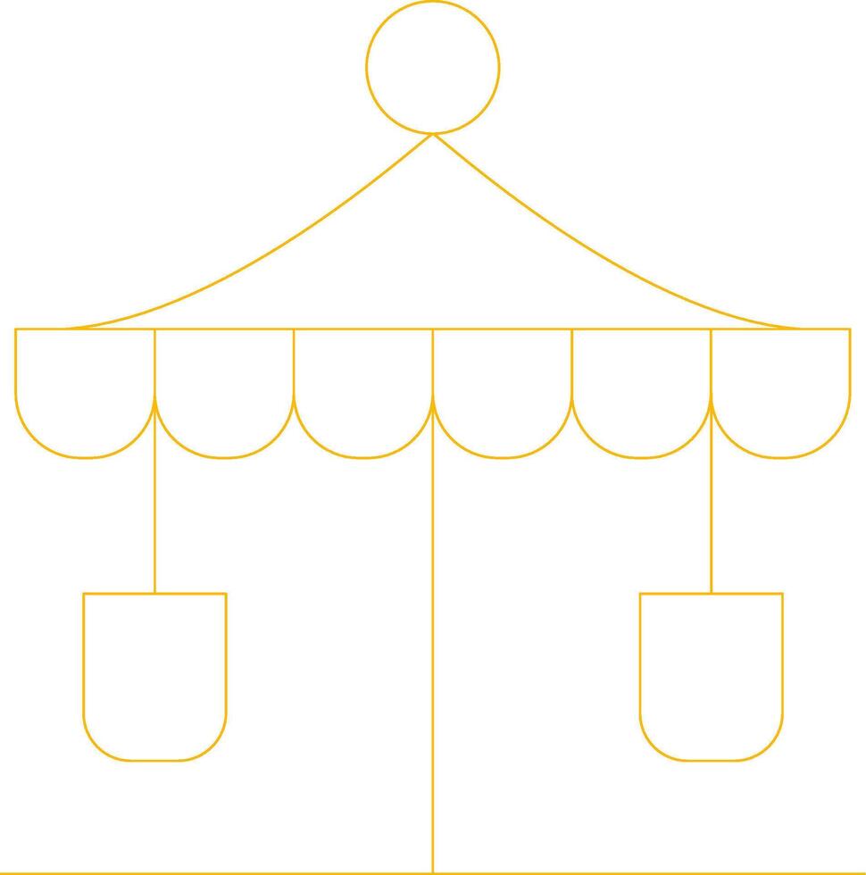 Carousel Creative Icon Design vector