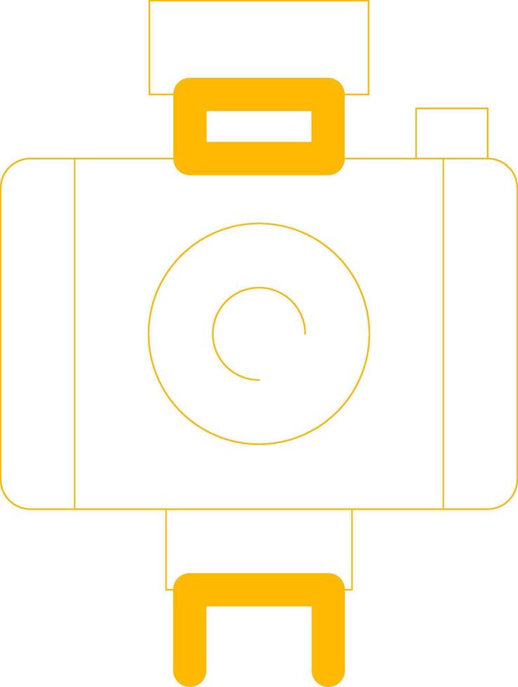 Camera Creative Icon Design vector