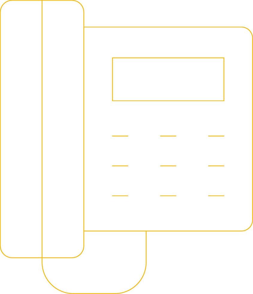 Telephone Creative Icon Design vector