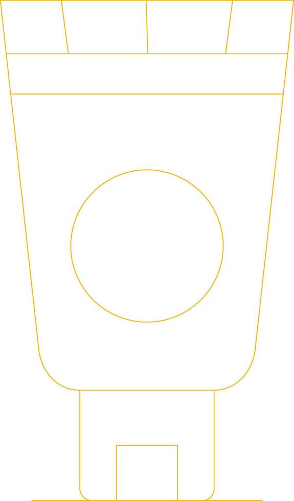 Sunscreen Creative Icon Design vector