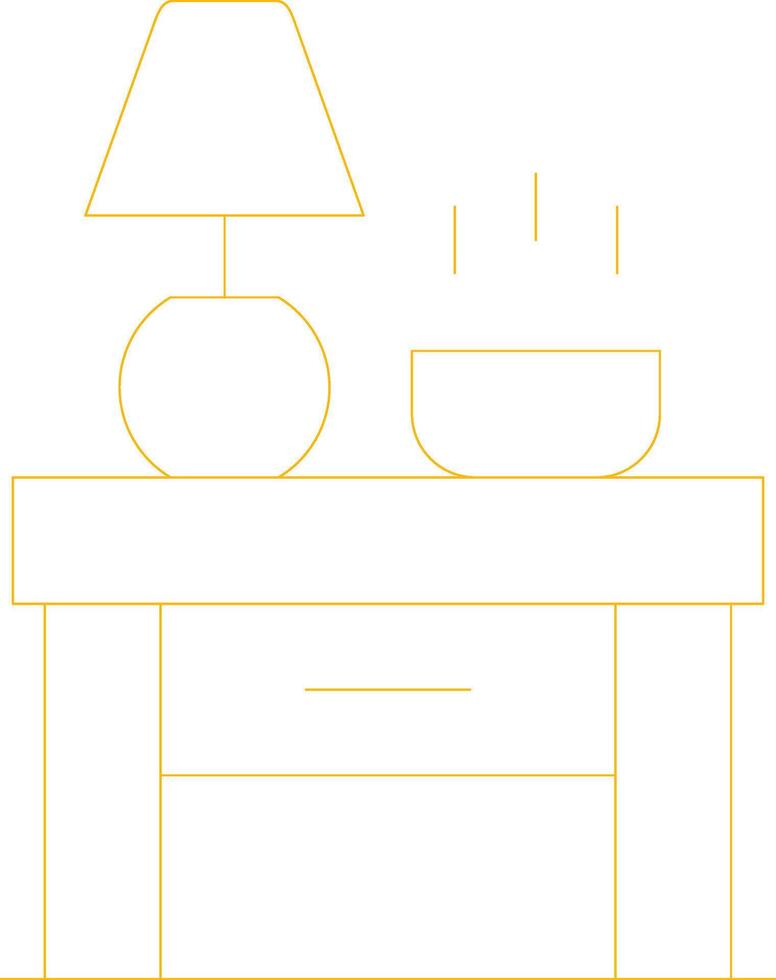 Nightstand Creative Icon Design vector