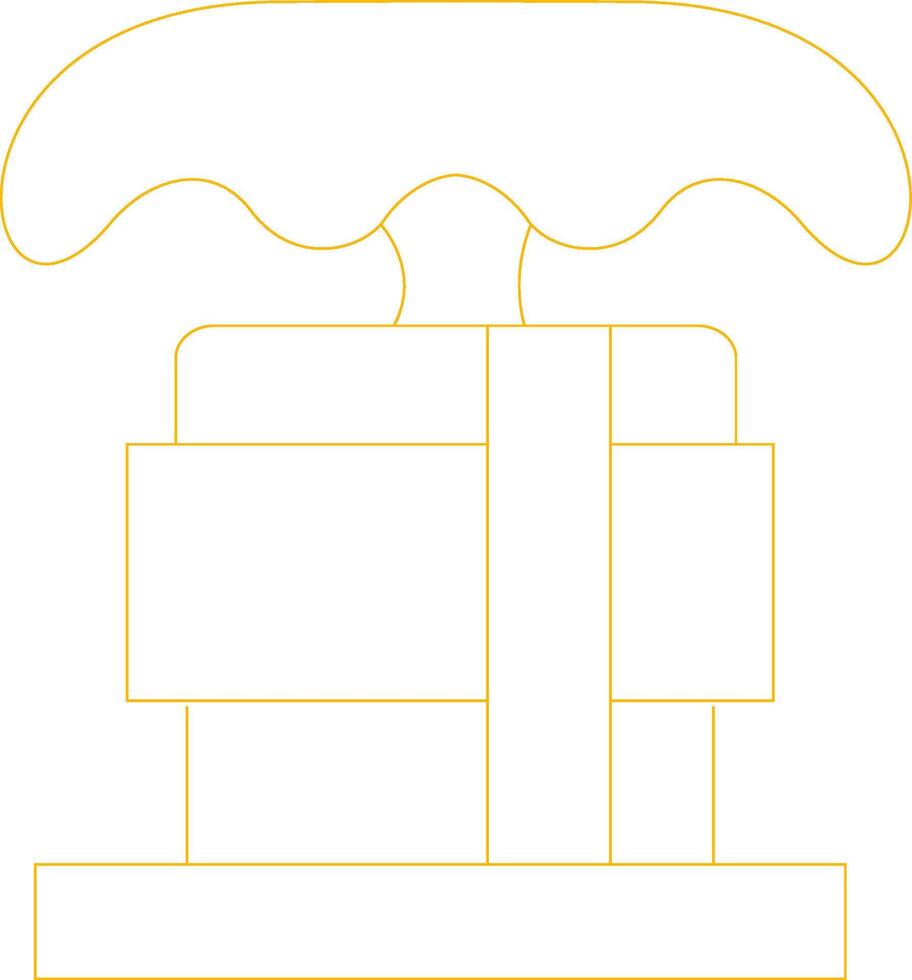 Fountain Creative Icon Design vector
