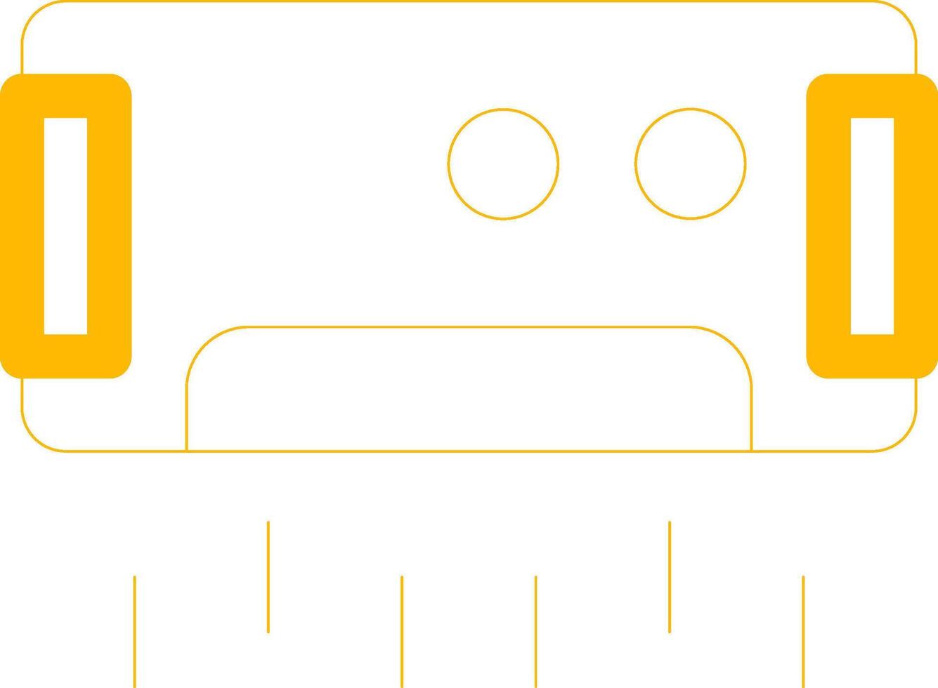 Air Conditioning Creative Icon Design vector