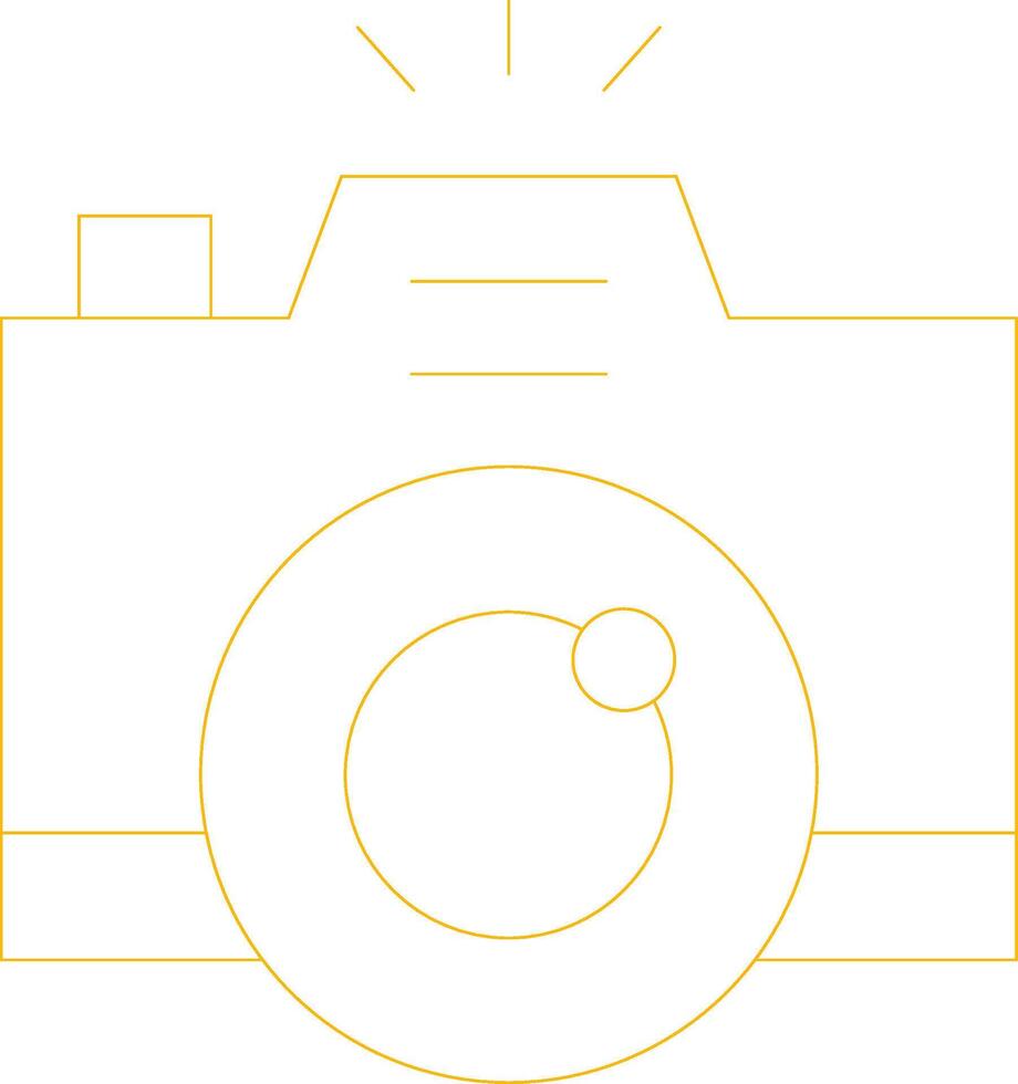 Camera Creative Icon Design vector