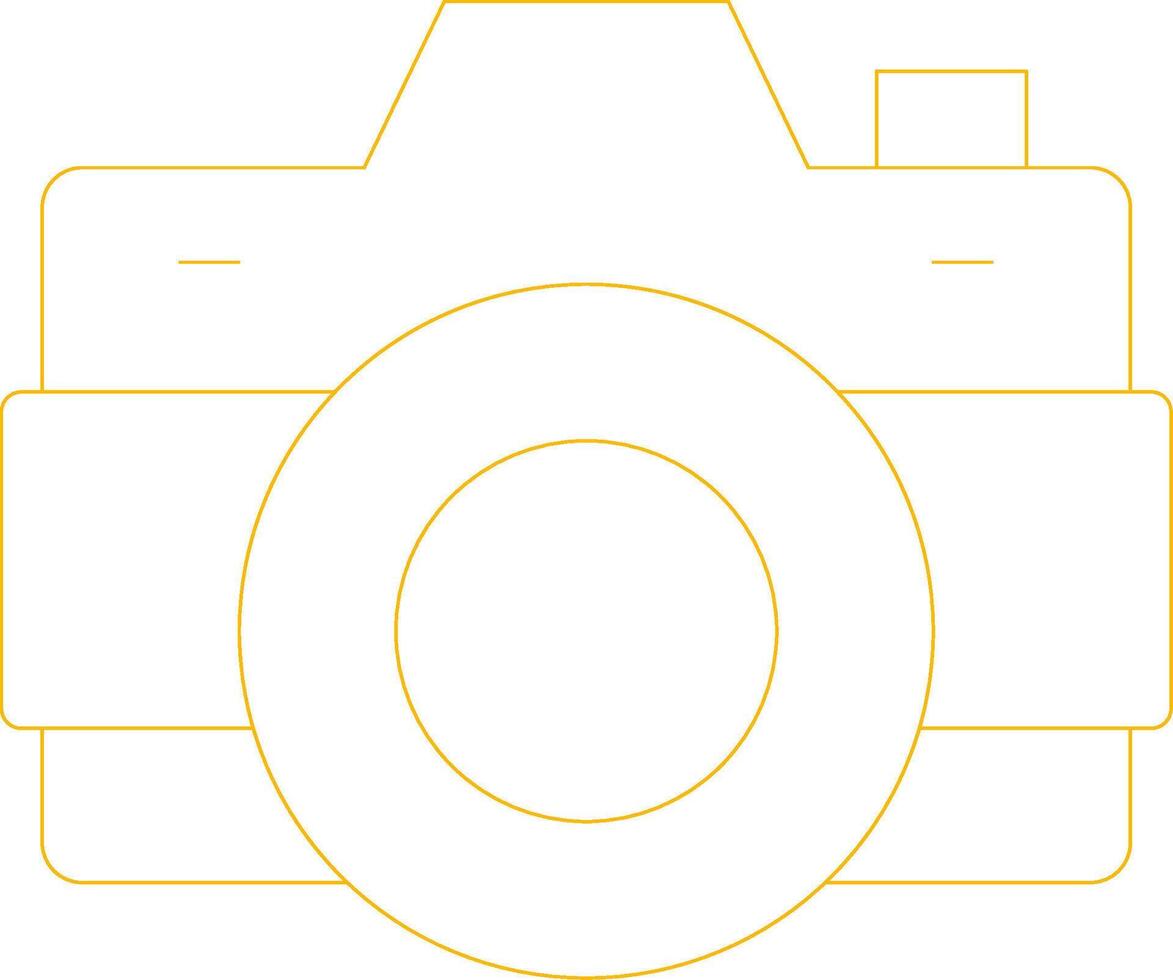 Camera Creative Icon Design vector