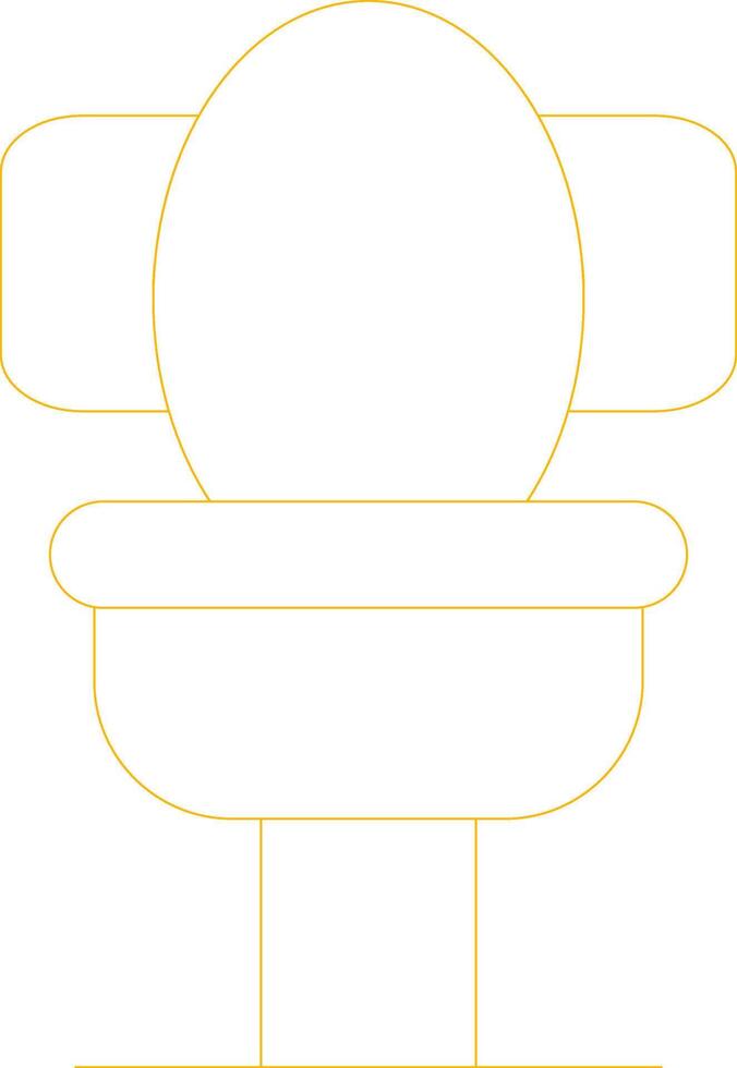 Toilet Creative Icon Design vector