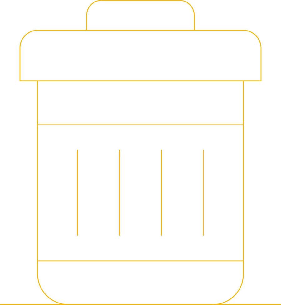 Garbage Creative Icon Design vector