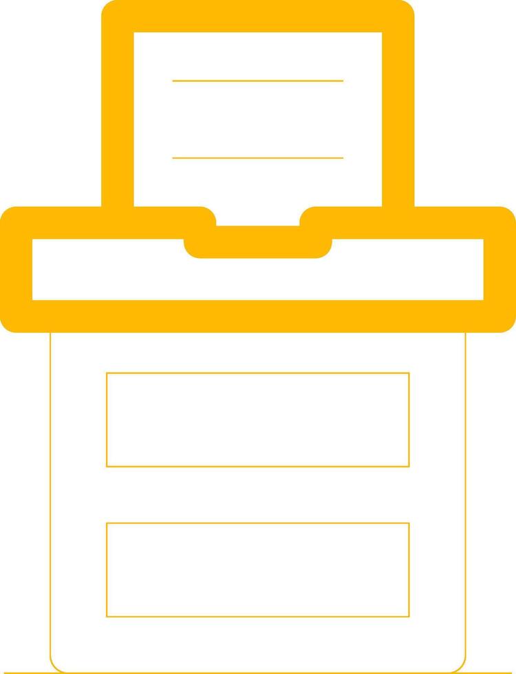 Cabinet Creative Icon Design vector