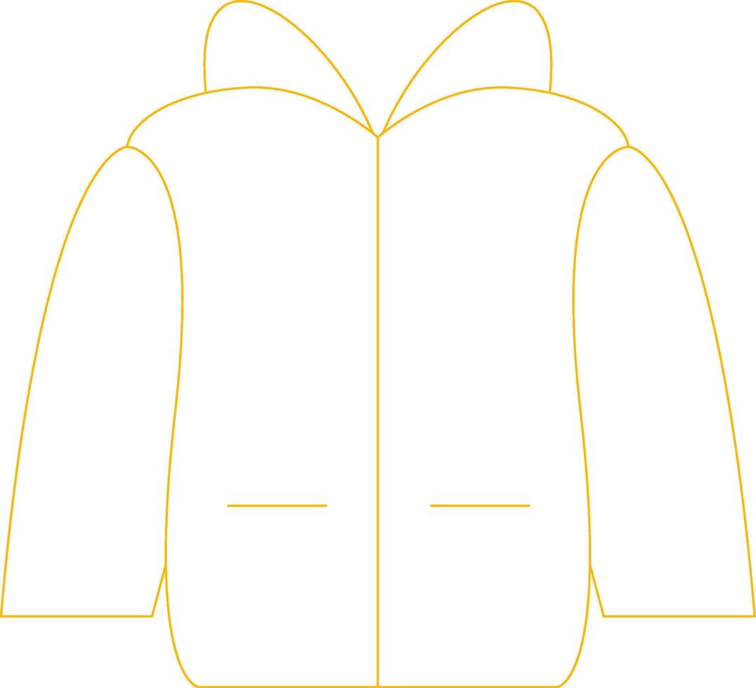 diseño de icono creativo de chaqueta vector