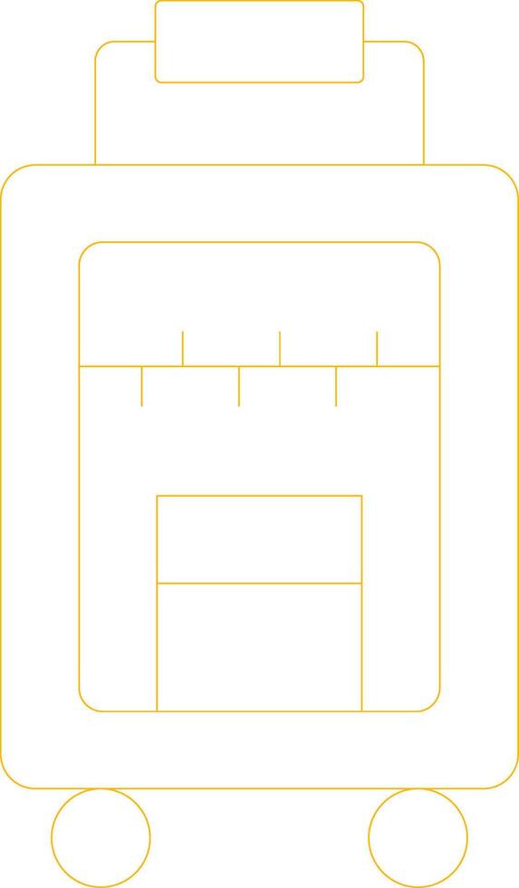 Luggage Creative Icon Design vector