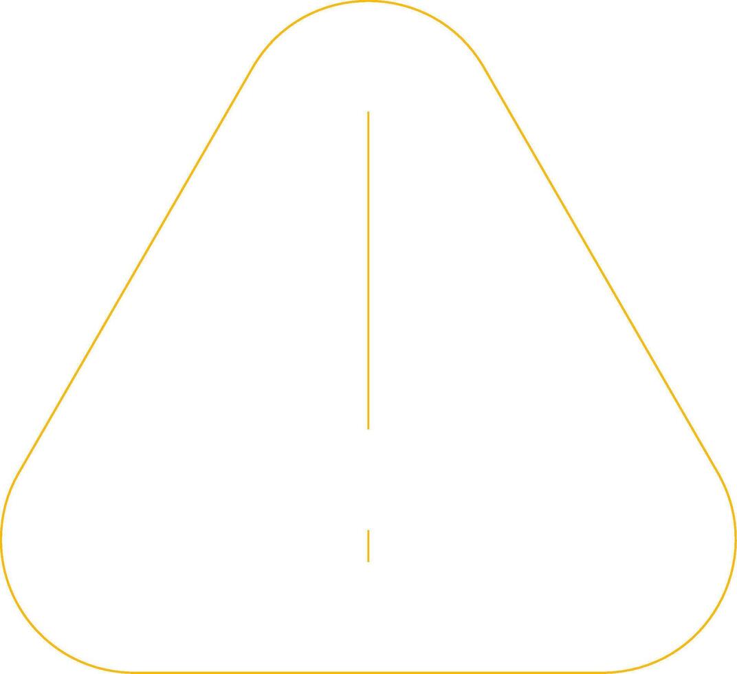 Warning Creative Icon Design vector