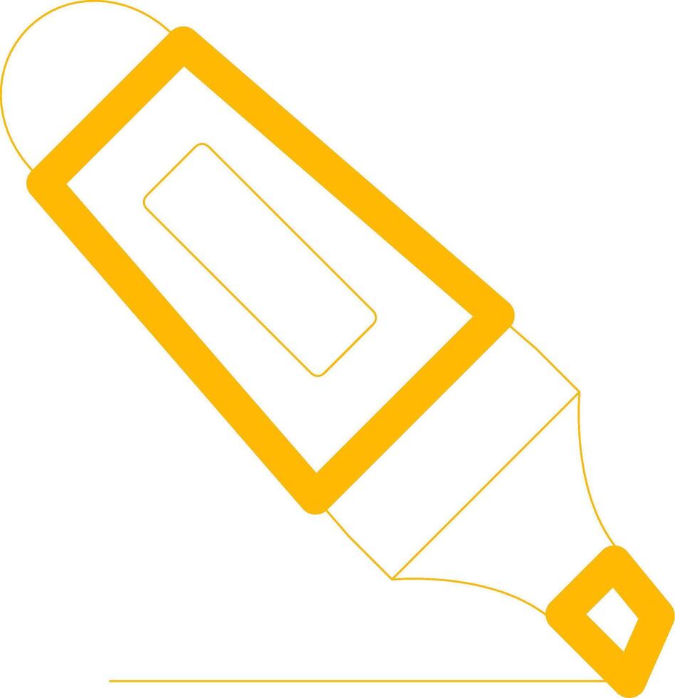 Marker Creative Icon Design vector