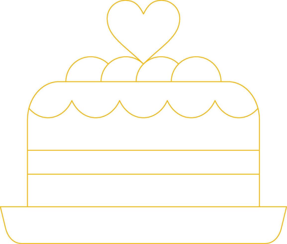 Cake Creative Icon Design vector